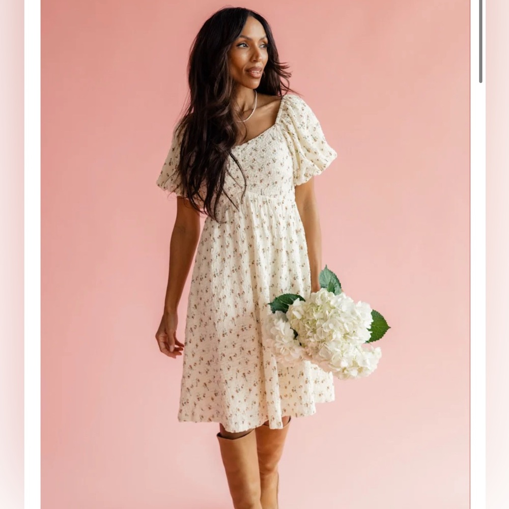 NWT Roolee | Puff Sleeve Dress